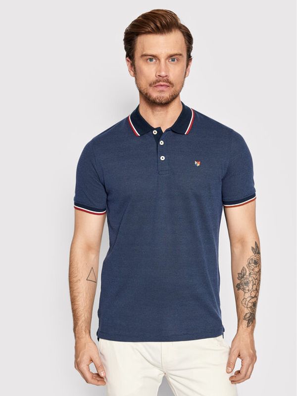 Jack&Jones PREMIUM Jack&Jones PREMIUM Polo majica Bluwin 12169064 Mornarsko modra Regular Fit