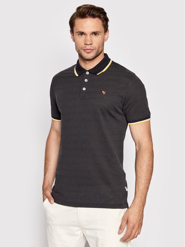 Jack&Jones PREMIUM Jack&Jones PREMIUM Polo majica Win 12169064 Črna Regular Fit