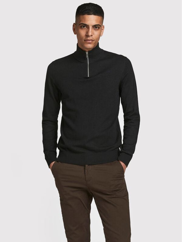 Jack&Jones Jack&Jones Pulover Emil 12189339 Črna Regular Fit