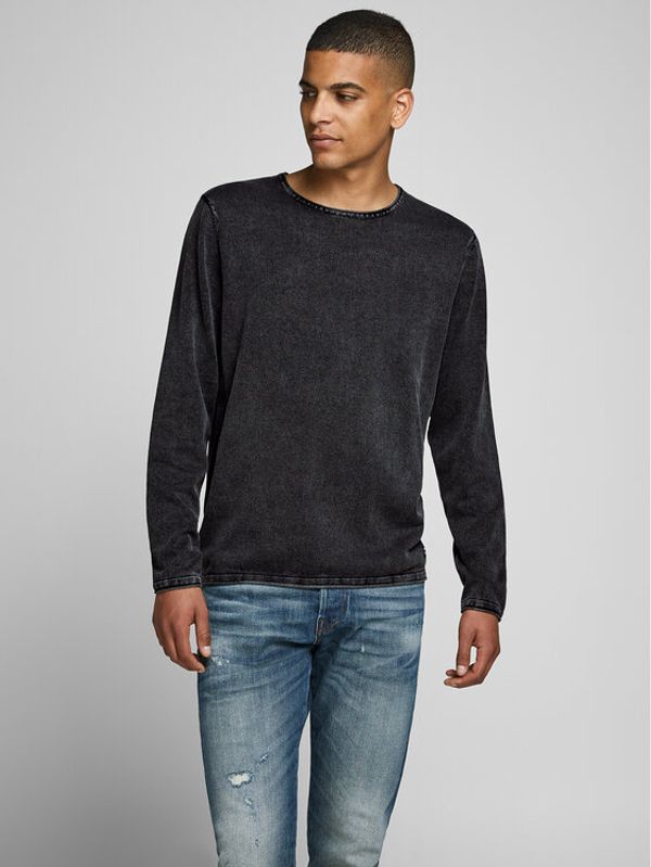 Jack&Jones Jack&Jones Pulover Leo 12174001 Črna Regular Fit