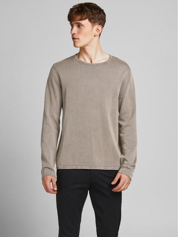 Jack&Jones Jack&Jones Pulover Leo 12174001 Rjava Regular Fit