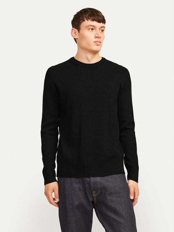 Jack&Jones Jack&Jones Pulover Perfect 12257771 Črna Regular Fit