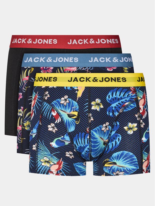Jack&Jones Jack&Jones Set 3 parov boksaric Flower 12194104 Mornarsko modra