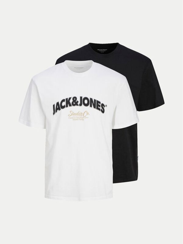 Jack&Jones Jack&Jones Set dveh majic Bronx 12271571 Črna Relaxed Fit