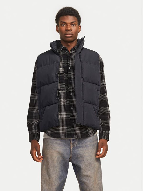 Jack&Jones Jack&Jones Telovnik Bradley 12256981 Črna Regular Fit