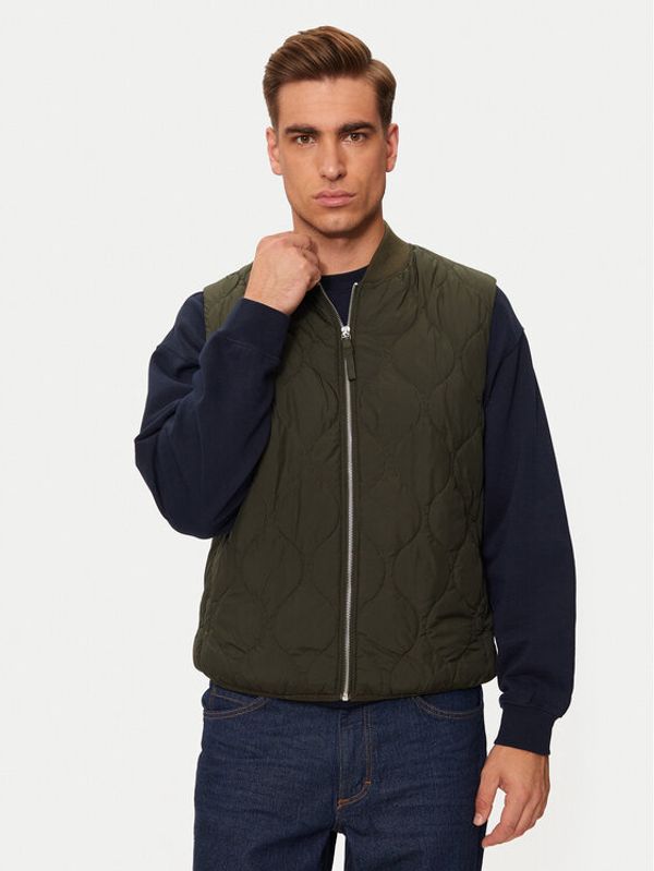 Jack&Jones Jack&Jones Telovnik Koda 12258386 Zelena Regular Fit