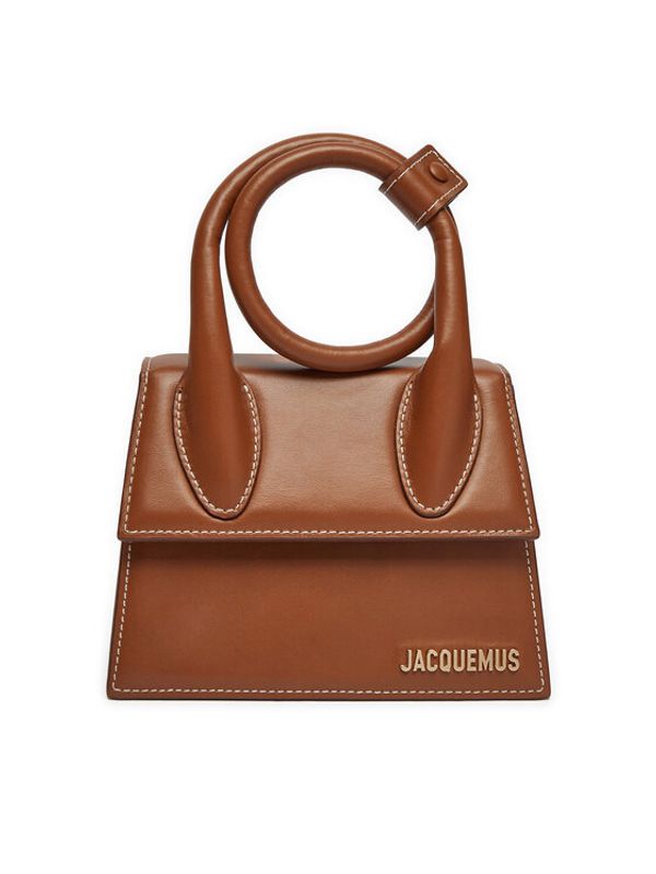 JACQUEMUS JACQUEMUS Ročna torba Le Chiquito Noeud 213BA005-3072 Rjava