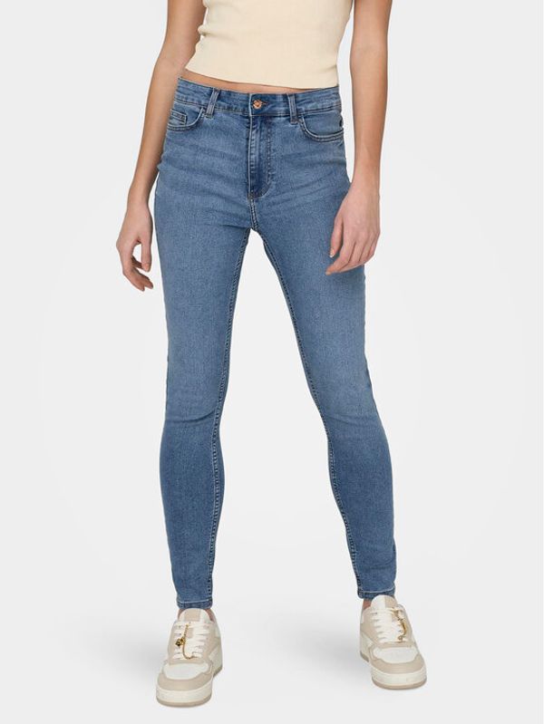 JDY JDY Jeans hlače Moon 15322258 Modra Skinny Fit