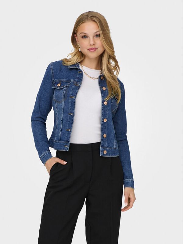 JDY JDY Jeans jakna Moon 15315972 Modra Regular Fit