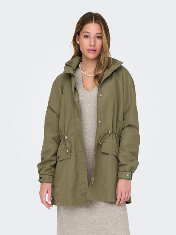 JDY JDY Parka New Hazel 15311863 Zelena Regular Fit