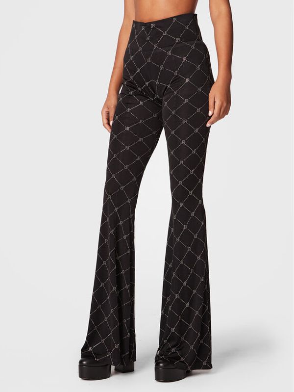 John Richmond John Richmond Hlače iz tkanine RWA22202PA Črna Slim Fit