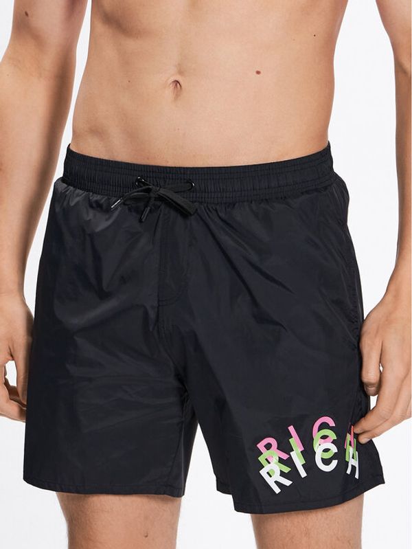 John Richmond John Richmond Kopalne hlače Beelz UMP23146CO Črna Regular Fit