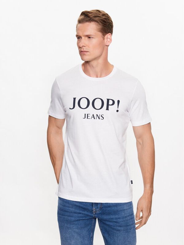 JOOP! Jeans JOOP! Jeans Majica 30036021 Bela Modern Fit