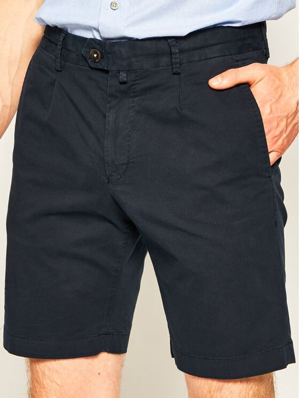 JOOP! JOOP! Kratke hlače iz tkanine 17 JT-32Hakoon-D 30019927 Mornarsko modra Slim Fit
