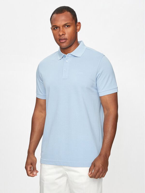 JOOP! JOOP! Polo majica 02Primus 30041093 Svetlo modra Modern Fit