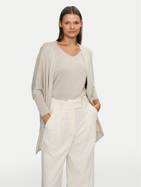 Joseph Ribkoff Joseph Ribkoff Komplet zgornjega dela in cardigana 242927 Bež Regular Fit