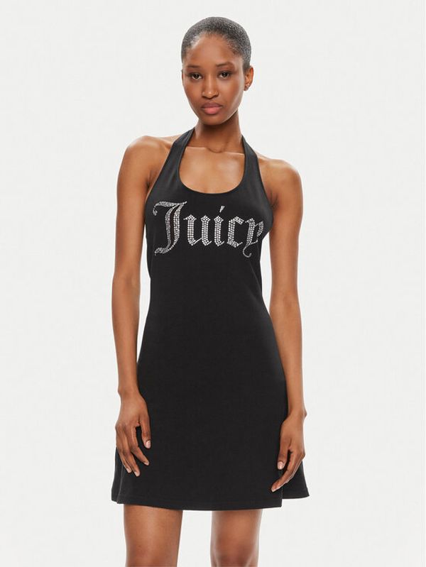 Juicy Couture Juicy Couture Poletna obleka Hector JCWED24311 Črna Slim Fit