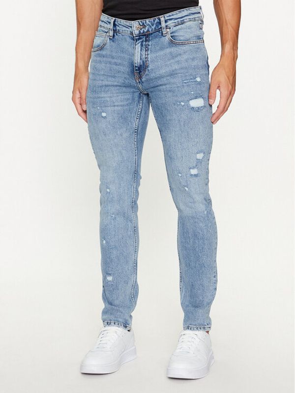 Just Cavalli Just Cavalli Jeans hlače 75OAB5J0 Modra Slim Fit
