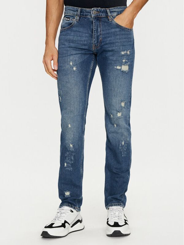 Just Cavalli Just Cavalli Jeans hlače 75OAB5S0 Modra Slim Fit