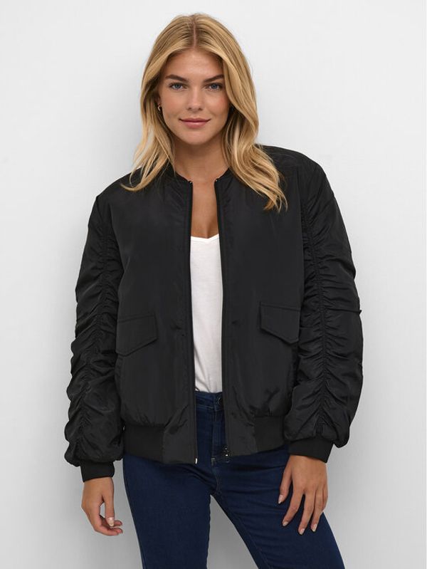 Kaffe Kaffe Bomber jakna Boli 10507580 Črna Relaxed Fit