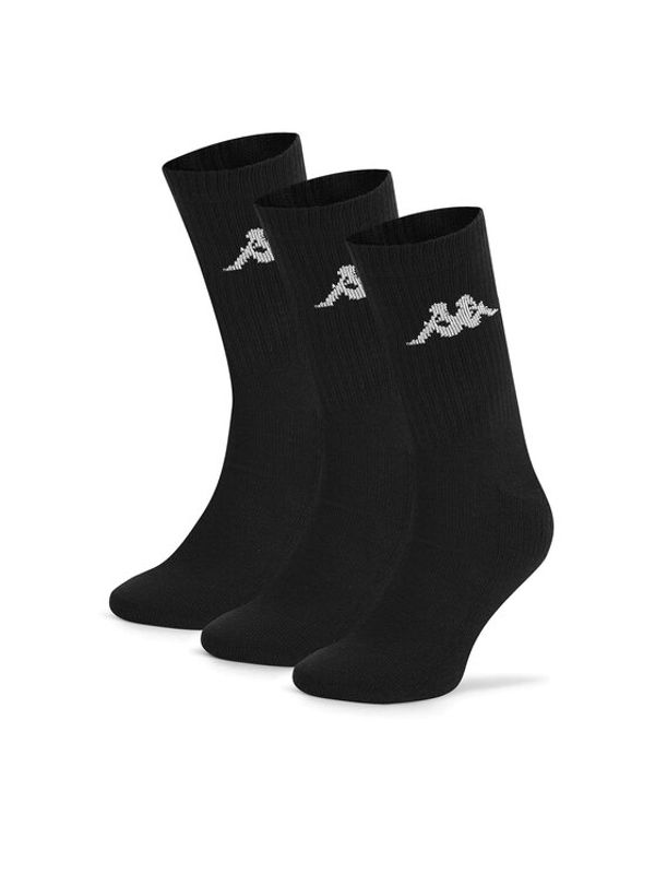 Kappa Kappa Nogavice Z4448_AW24 (3-PACK) Črna