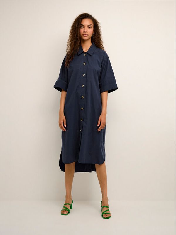 Karen by Simonsen Karen by Simonsen Srajčna obleka Hayden 10104278 Mornarsko modra Loose Fit