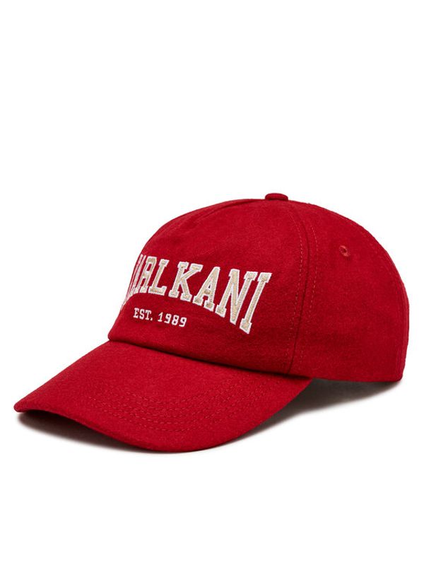Karl Kani Karl Kani Kapa s šiltom KK College Signature Wool Blend Cap KA-233-001-1 Rdeča