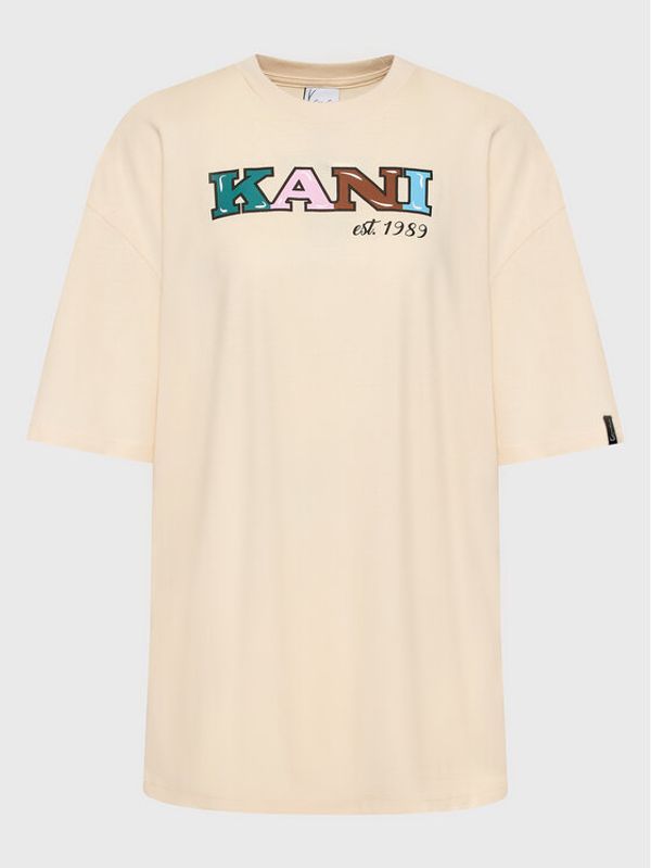 Karl Kani Karl Kani Vsakodnevna obleka Retro 6130866 Bež Relaxed Fit