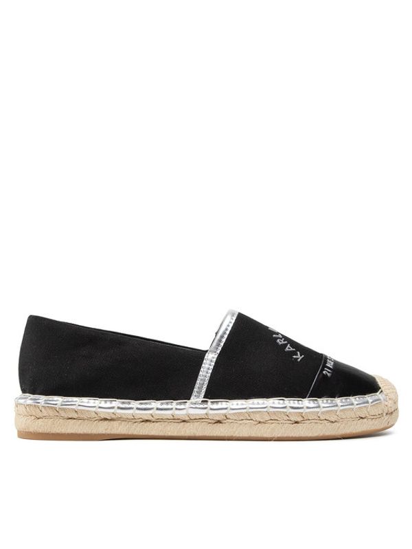 KARL LAGERFELD KARL LAGERFELD Espadrile KL80108A Črna