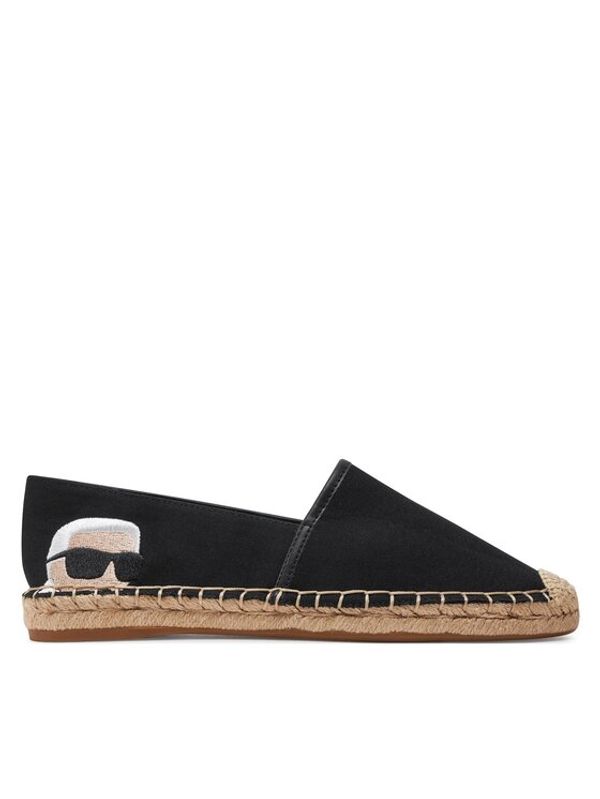 KARL LAGERFELD KARL LAGERFELD Espadrile KL80111N Črna