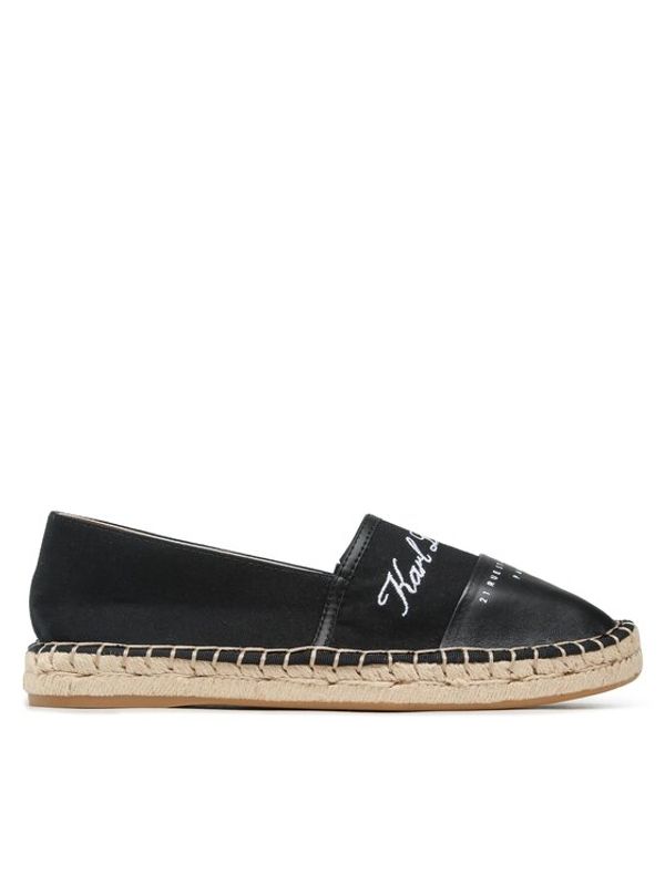 KARL LAGERFELD KARL LAGERFELD Espadrile KL80123 Črna