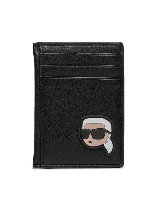 KARL LAGERFELD KARL LAGERFELD Etui za kreditne kartice 236W3228 Črna