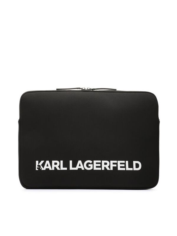 KARL LAGERFELD KARL LAGERFELD Etui za prenosni računalnik 231W3211 Črna