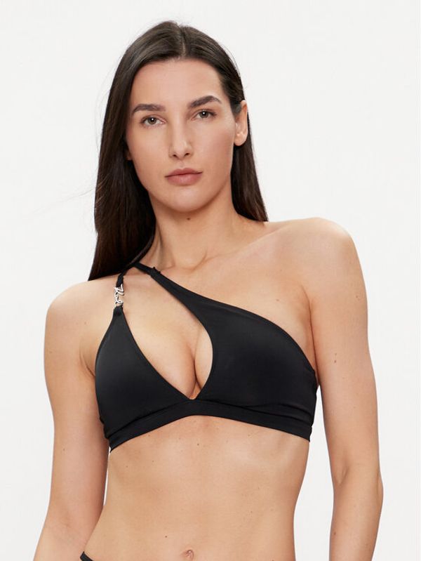 KARL LAGERFELD KARL LAGERFELD Gornji del bikini 241W2201 Črna