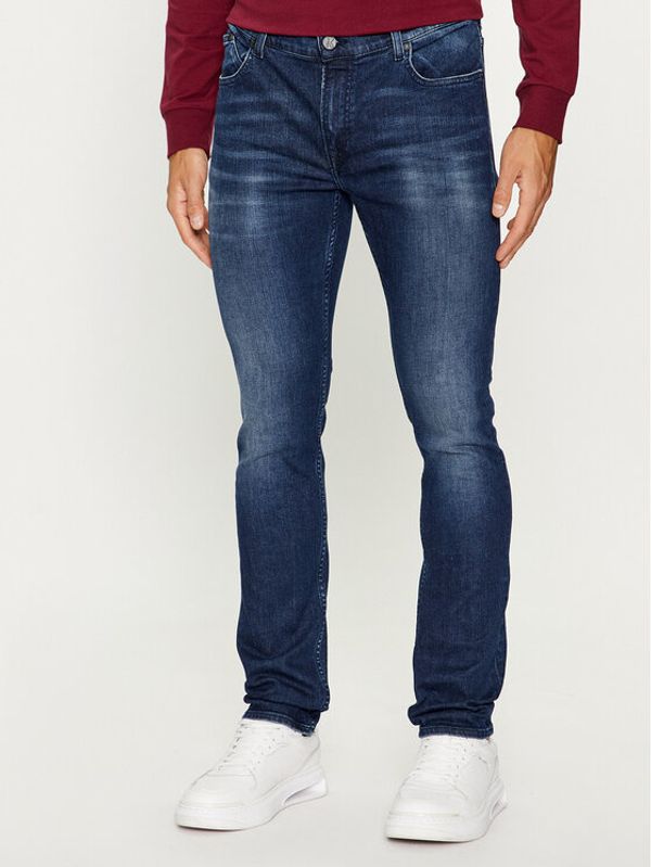 KARL LAGERFELD KARL LAGERFELD Jeans hlače 265801 534835 Mornarsko modra Slim Fit