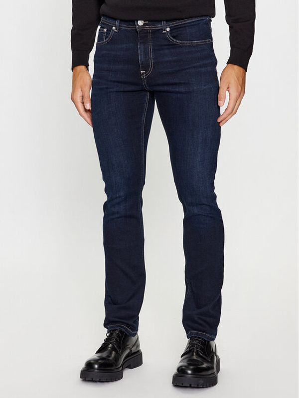 KARL LAGERFELD KARL LAGERFELD Jeans hlače 265840 500830 Mornarsko modra Slim Fit
