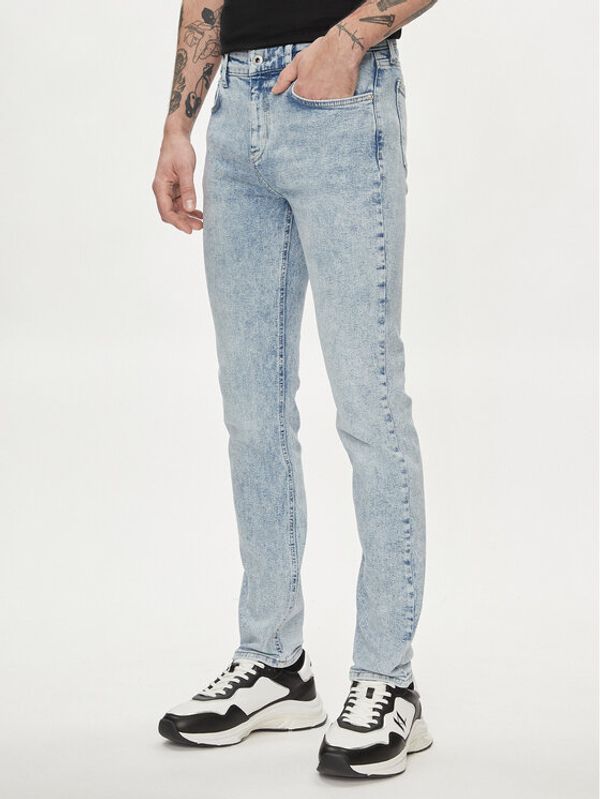 Karl Lagerfeld Jeans Karl Lagerfeld Jeans Jeans hlače 241D1100 Modra Skinny Fit