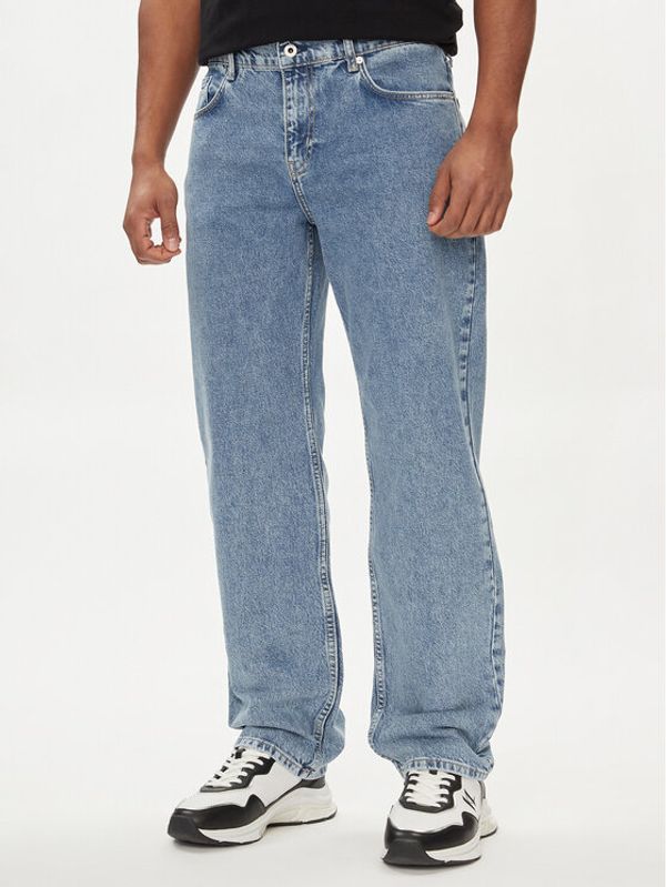 Karl Lagerfeld Jeans Karl Lagerfeld Jeans Jeans hlače 241D1108 Modra Straight Fit