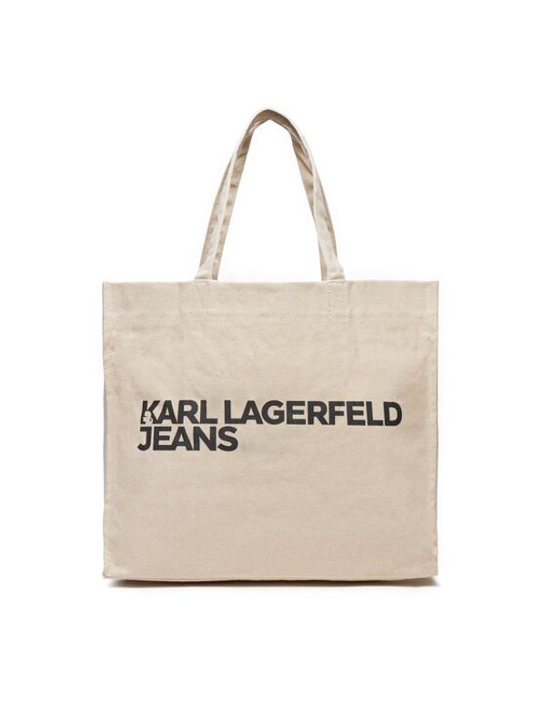 Karl Lagerfeld Jeans Karl Lagerfeld Jeans Ročna torba 246J3090 Bež