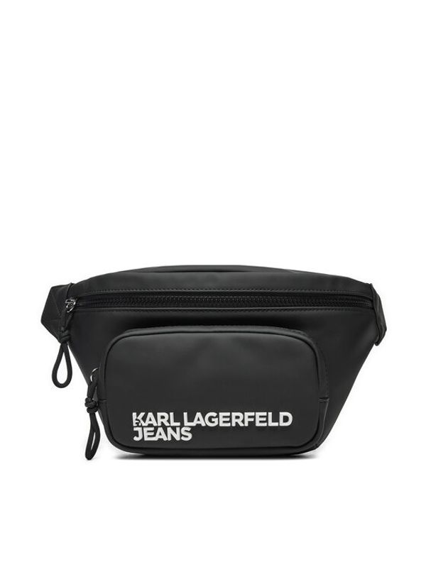 Karl Lagerfeld Jeans Karl Lagerfeld Jeans torba za okoli pasu 246D3080 Črna