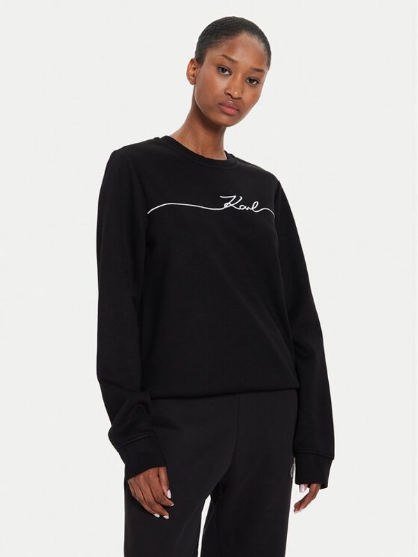 KARL LAGERFELD KARL LAGERFELD Jopa 245W1806 Črna Regular Fit