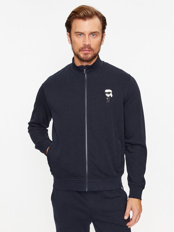 KARL LAGERFELD KARL LAGERFELD Jopa Sweat Zip 705895 500900 Mornarsko modra Regular Fit