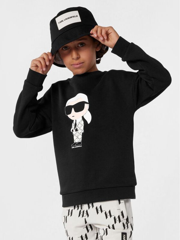 Karl Lagerfeld Kids Karl Lagerfeld Kids Jopa Z30042 S Črna Regular Fit