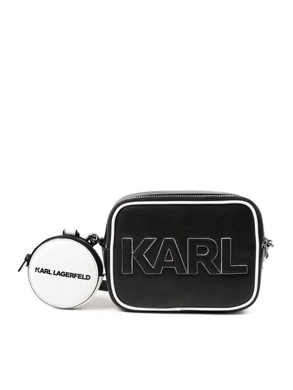 Karl Lagerfeld Kids Karl Lagerfeld Kids Komplet torbice in denarnice Z10171 Črna