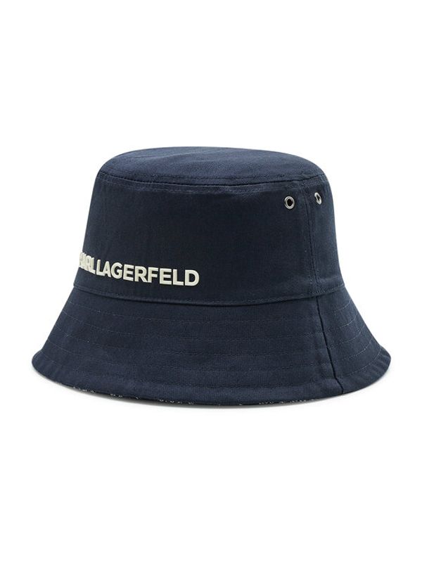 KARL LAGERFELD KARL LAGERFELD Klobuk Bucket 221W3409 Mornarsko modra