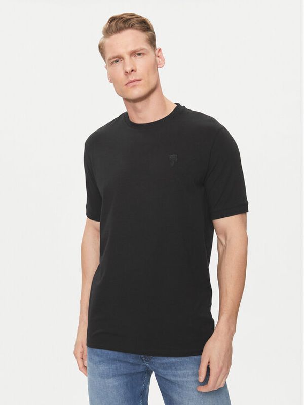 KARL LAGERFELD KARL LAGERFELD Majica 755055 542221 Črna Regular Fit
