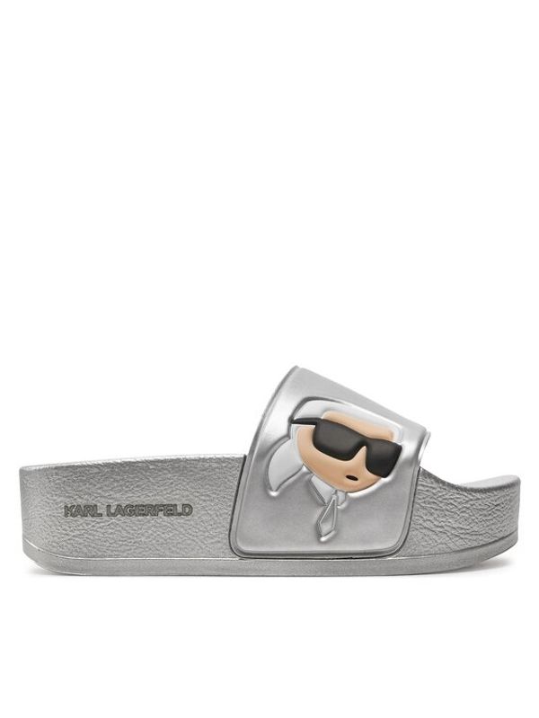 KARL LAGERFELD KARL LAGERFELD Natikači KL80805N Srebrna