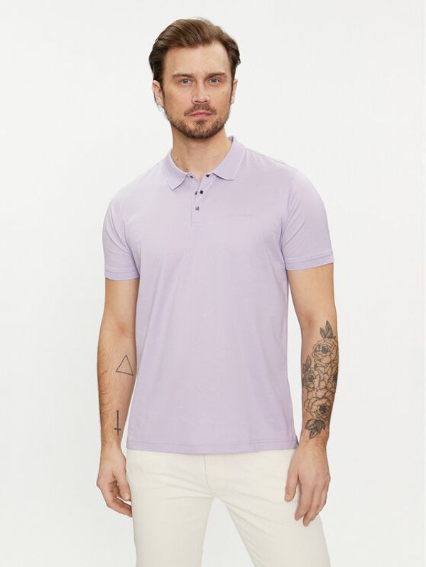 KARL LAGERFELD KARL LAGERFELD Polo majica 745000 542200 Vijolična Regular Fit