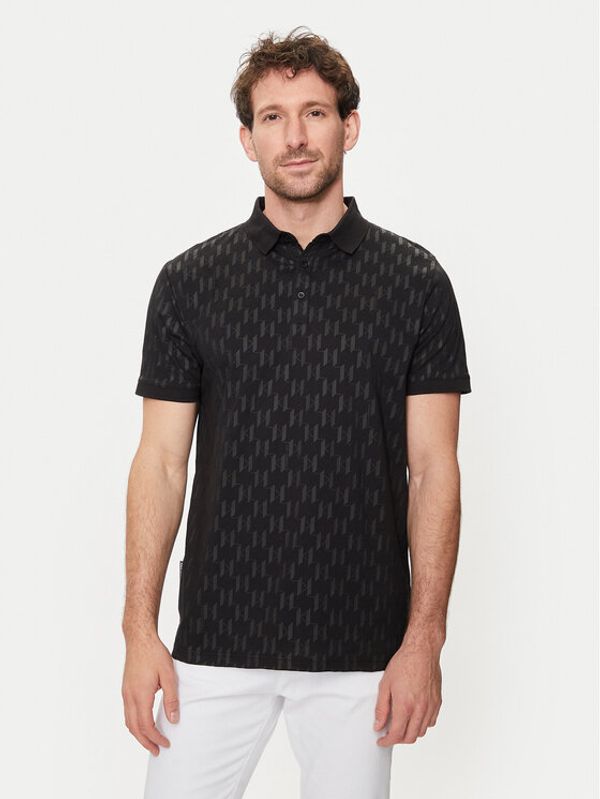 KARL LAGERFELD KARL LAGERFELD Polo majica 745070 542251 Črna Regular Fit