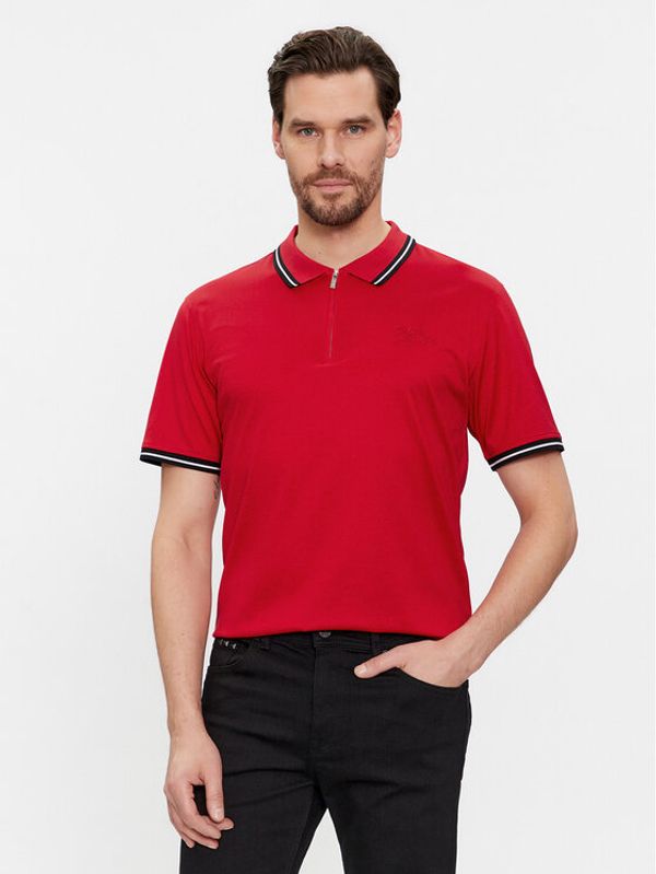 KARL LAGERFELD KARL LAGERFELD Polo majica 745080 541200 Rdeča Regular Fit